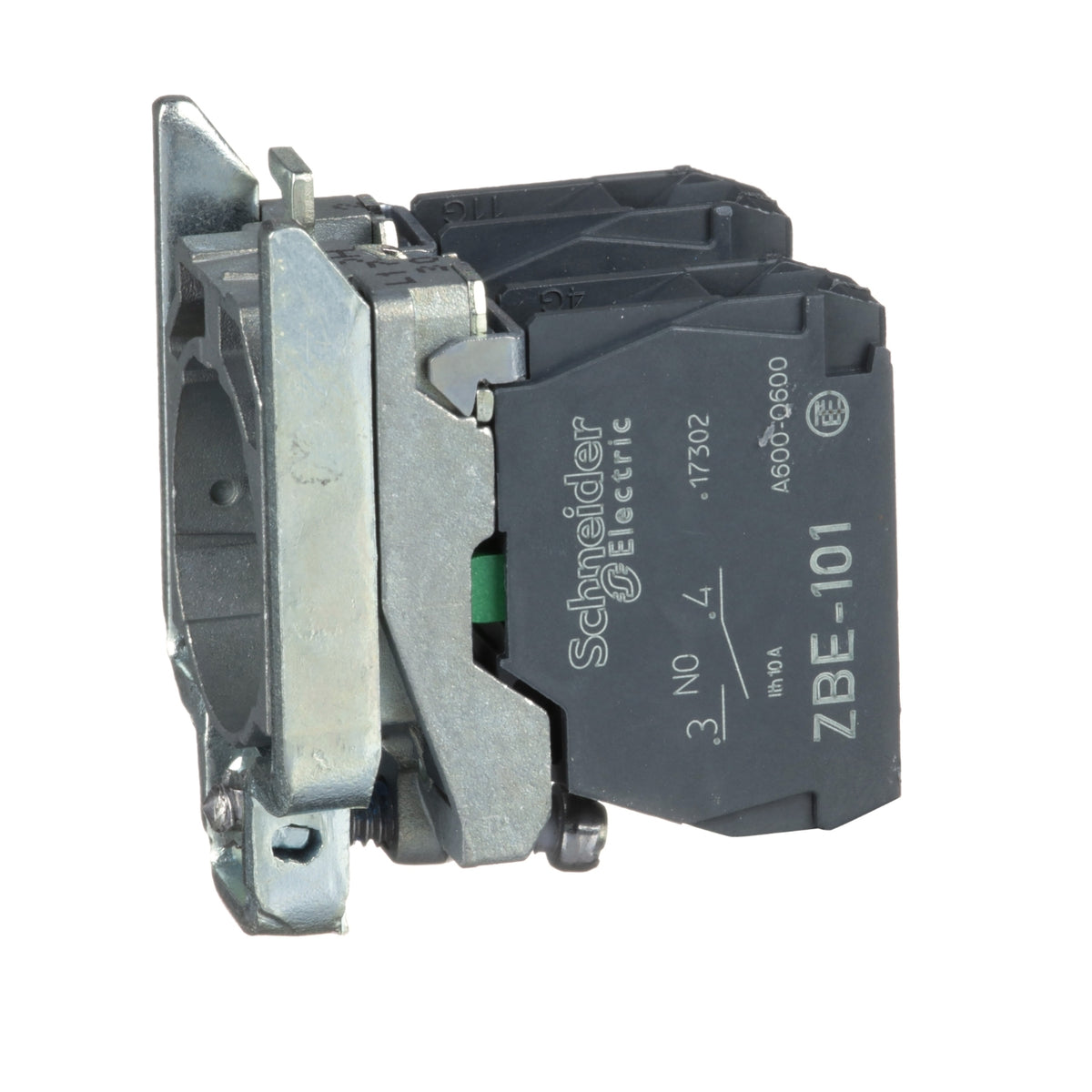 Schneider - ZB4BZ103 - Push Button Body - with 2 N/O Contacts