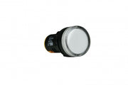 SCL - PL22-24W - White 22mm Pilot Light