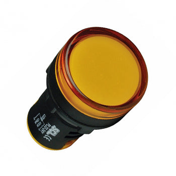 SCL - PL22-24Y - Yellow 22mm Pilot Light