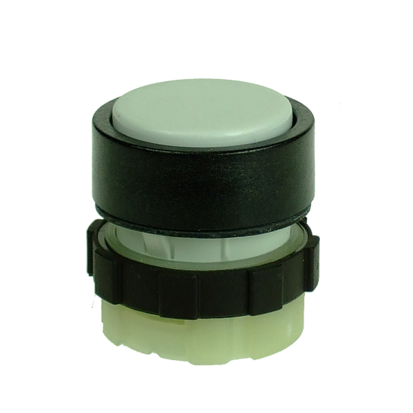 BS3D Spring Return Push Button - Black Bezel - Various Colours